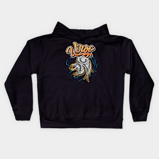 Zodiac VIRGO FingerPrint Series Kids Hoodie